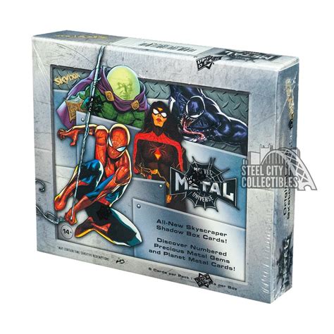 2021 marvel metal box|2021 upper deck Marvel box.